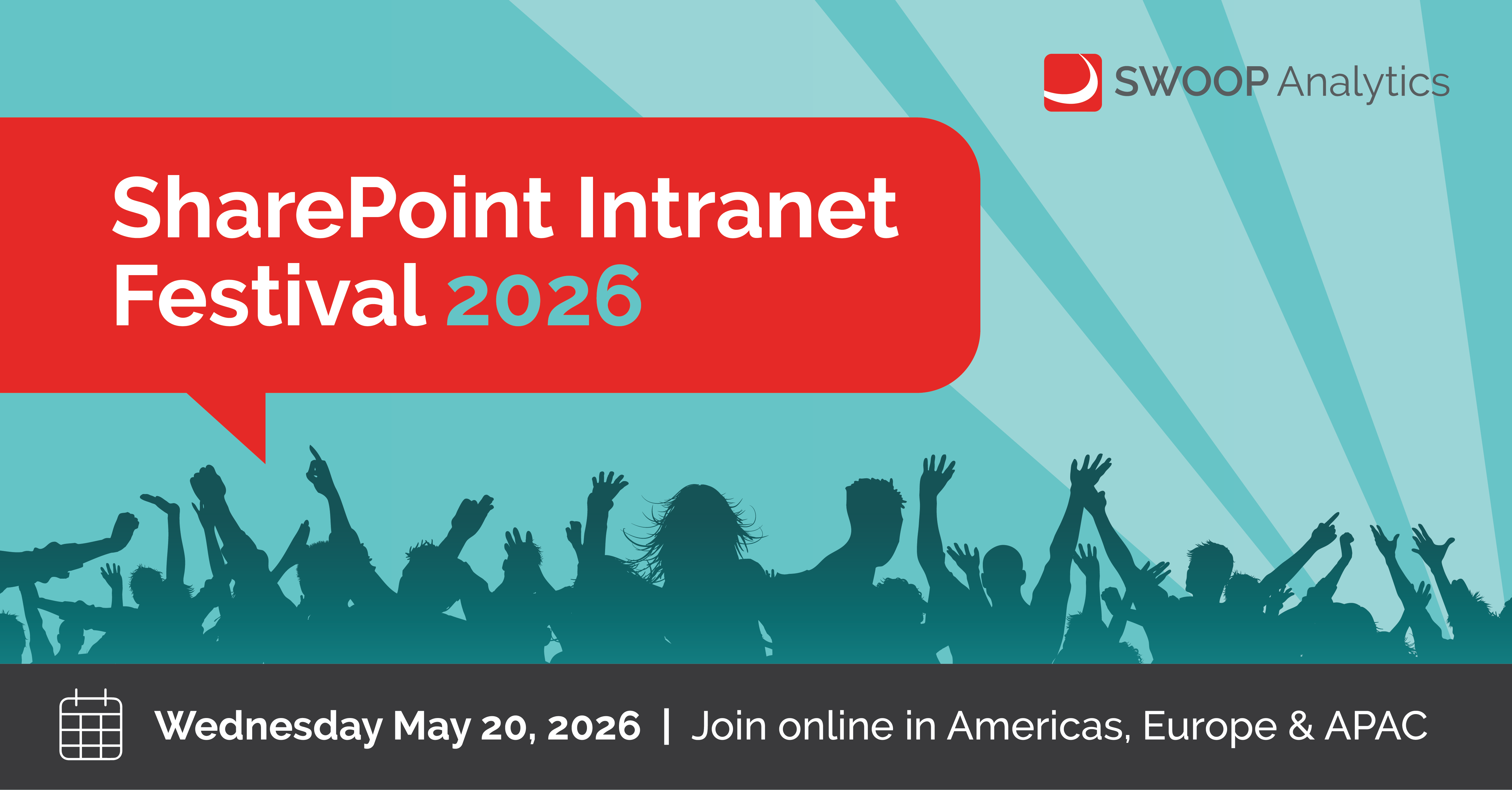 SharePoint Intranet Festival 2026 (EMEA) | SWOOP Analytics
